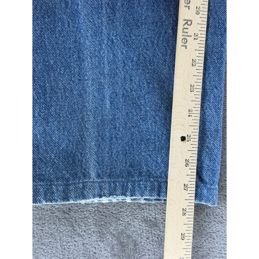 Pointer Brand Carpenter Jeans Mens 30 Workwear Blue Hammer Loop USA Made GOOD - Picture 7 of 13